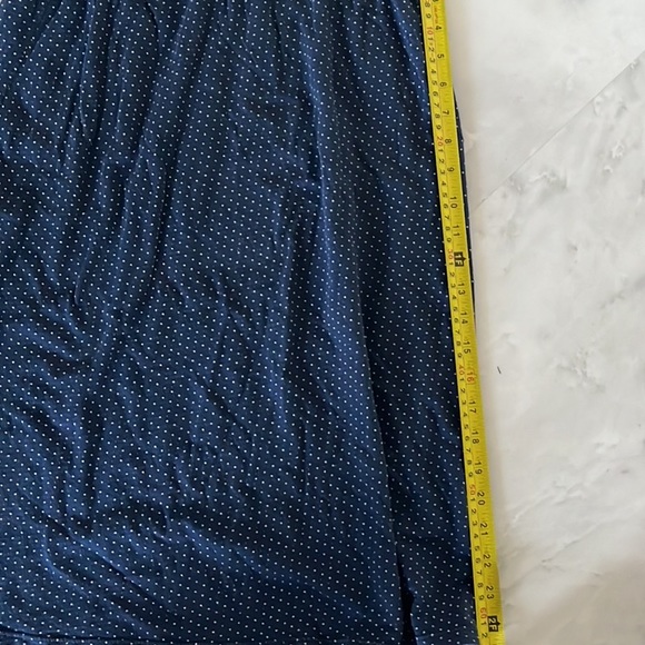 Splendid polka dot cotton dress with elastic waist in size S - Picture 6 of 7